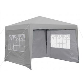 WOW PIONEER Portable Pop-Up Gazebo Canopy Tent with Removable Sidewalls and Windows