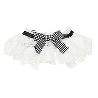 1 pc Cute Pet Collar Dog Bibs Pet Bowtie Plaid Bandana