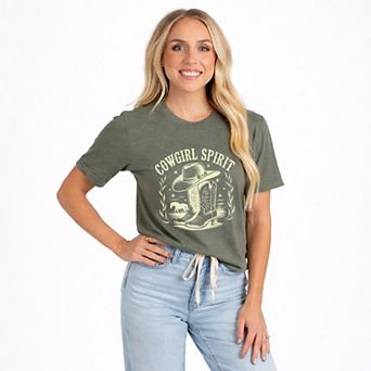 Cowgirl Spirit Boots - Women's Short Sleeve Graphic T-Shirt