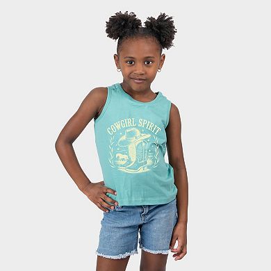 Cowgirl Spirit Boots - Youth Tank Top