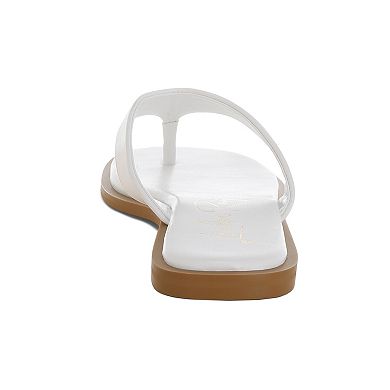 London Rag Perrys Women's Slip-On Thong Sandals