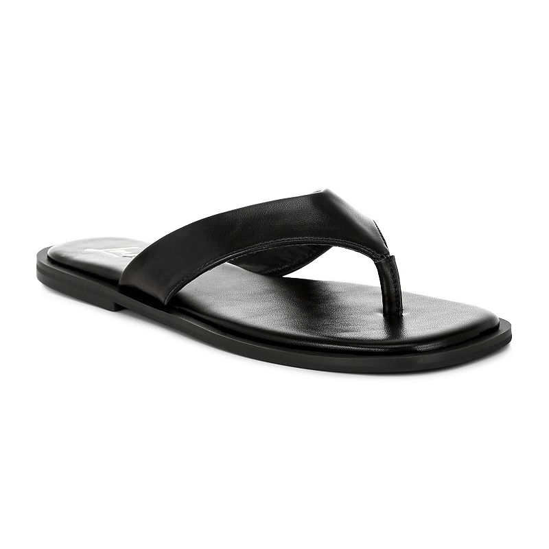 London Rag Perrys Women's Slip-On Thong Sandals,