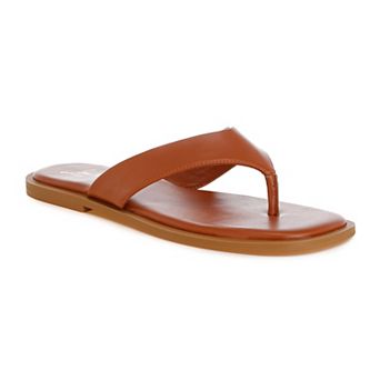 London Rag Perrys Women's Slip-On Thong Sandals