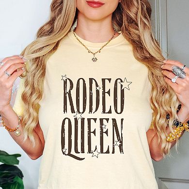 Rodeo Queen Tall - Women's Boxy Crop Top Graphic T-Shirt
