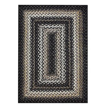Modern Woven Area Rug Machine Washable Low Pile Pet Friendly Ultra Thin Carpet for Kid's Room