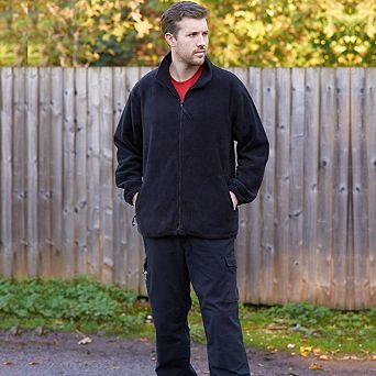 Portwest Mens Argyll Heavy Fleece Anti-Pill Jacket (F400)