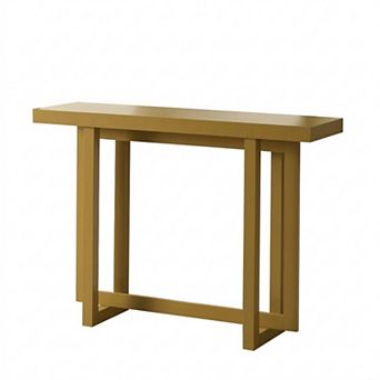 Kings Brand Furniture Console Table for Entryway, Wood Sofa Table Behind Couch, Narrow Accent Table