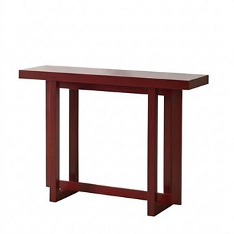 Kings Brand Furniture Console Table for Entryway, Wood Sofa Table Behind Couch, Narrow Accent Table
