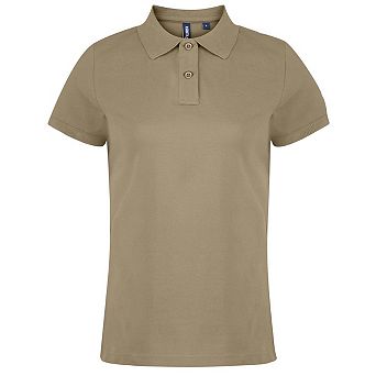 Asquith & Fox Womens/Ladies Plain Short Sleeve Polo Shirt