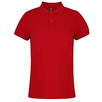 Asquith & Fox Womens/Ladies Plain Short Sleeve Polo Shirt