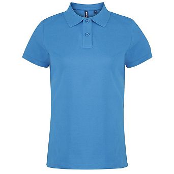 Asquith & Fox Womens/Ladies Plain Short Sleeve Polo Shirt