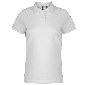 Asquith & Fox Womens/Ladies Plain Short Sleeve Polo Shirt