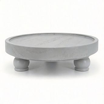 Modern Wood Riser Display Tray Home Decor