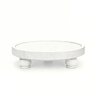 Modern Wood Riser Display Tray Home Decor