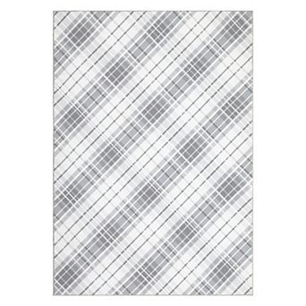 Modern Area Rug Machine Washable Non Slip Non Shedding Stain Resistant Floor Cover for Dining Room