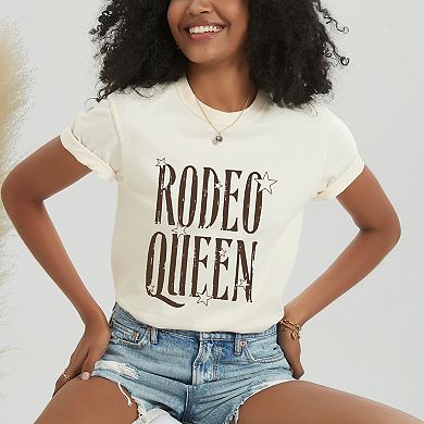 Rodeo Queen Tall - Women's Garment Dyed Graphic T-Shirt