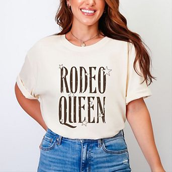 Rodeo Queen Tall - Women's Garment Dyed Graphic T-Shirt