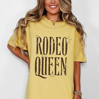 Rodeo Queen Tall - Women's Garment Dyed Graphic T-Shirt