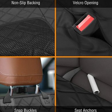 Swtroom Dog Car Seat Cover For Back Seat Protector Waterproof