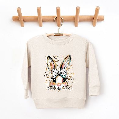 Coquette Bunny Dot Bow - Youth Graphic Sweatshirt