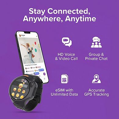 myFirst Fone R2 Kids Smartwatch with eSIM, AMOLED 1.3''