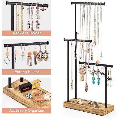 Jewelry Organizer Stand, Extra Tall Necklace Holder Jewelry Holder, Gift Idea