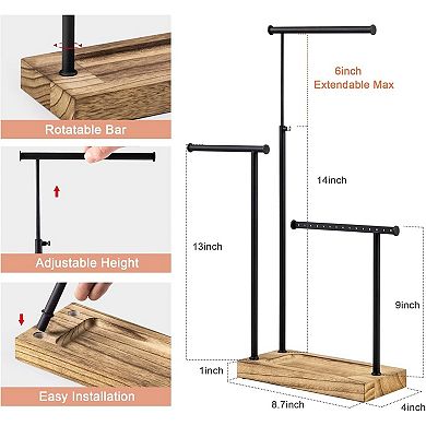 Jewelry Organizer Stand, Extra Tall Necklace Holder Jewelry Holder, Gift Idea