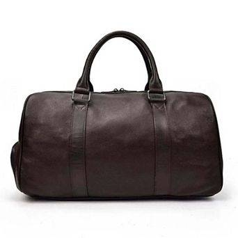 The Endre Weekender Vintage Leather Duffle Bag