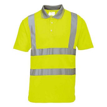 Portwest Unisex Adult Hi-Vis Polo Shirt