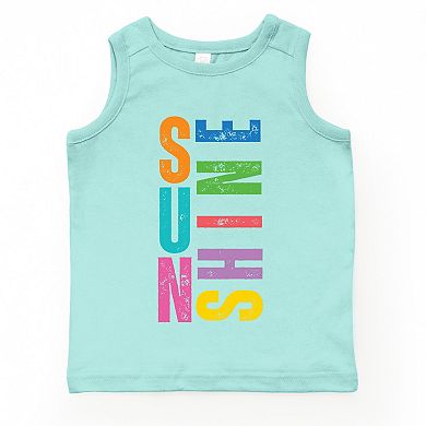Sunshine Colorful Tall - Youth Tank Top