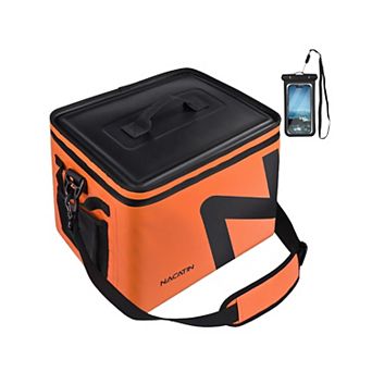 Cooler Bag, Large 5-Layer Leakproof Insulated Cooler with Bottle Opener, Removable Inner Liner