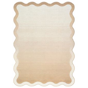 Modern Area Rug Non Slip Foldable Vacuum Clean Non Shedding Floor Cover for Living Room Playroom