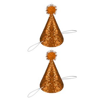 Dog Birthday Hat, Mini Small Dog Hats Birthday Decor Sequins Cute 2Pcs, 2.95x4.53 Inch