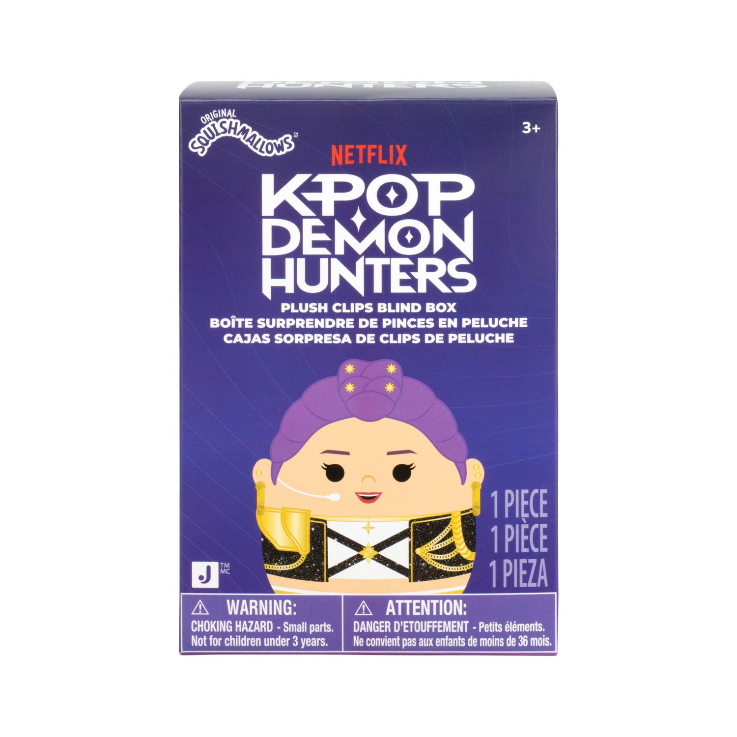 Детские мягкие игрушки Squishmallows K-Pop Demon Hunters Clip Plush Toy - Styles May Vary