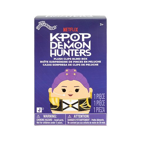 Детские мягкие игрушки Squishmallows K-Pop Demon Hunters Clip Plush Toy - Styles May Vary
