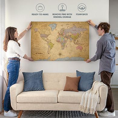 My World Travel Map Push Pin II