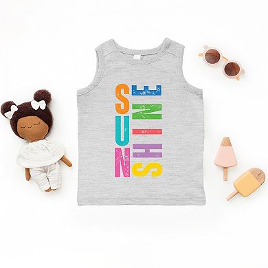 Sunshine Colorful Tall - Toddler Graphic Tank