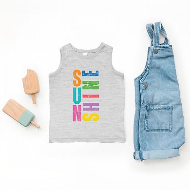 Sunshine Colorful Tall - Toddler Graphic Tank