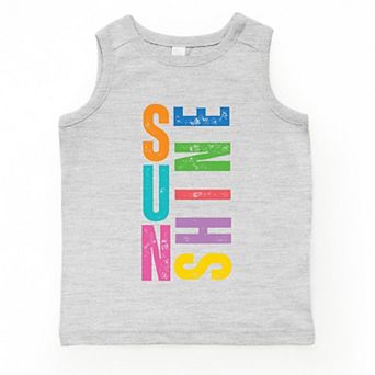 Sunshine Colorful Tall - Toddler Graphic Tank