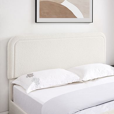 GOODSILO Queen Size Upholstered Platform Storage Bed with Tufted Headboard and Built-In Drawers