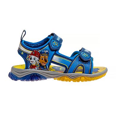 Nickelodeon Paw Patrol Boys' Open Toe Hook & Loop Water Friendly Sport Sandals (Toddler)