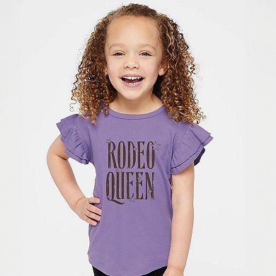 Rodeo Queen Tall - Flutter Sleeve Graphic T-Shirt