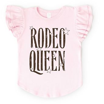 Rodeo Queen Tall - Flutter Sleeve Graphic T-Shirt