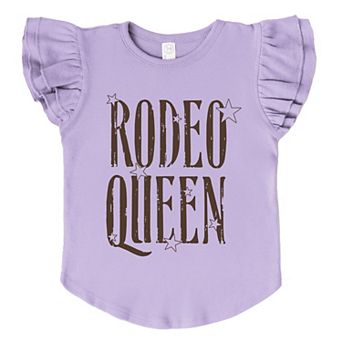 Rodeo Queen Tall - Flutter Sleeve Graphic T-Shirt