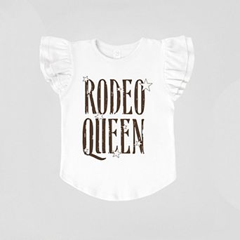 Rodeo Queen Tall - Flutter Sleeve Graphic T-Shirt