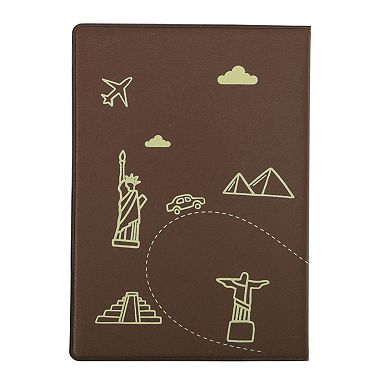 Eiffel Tower Airplane Passport Holder for Organized Travel 1Pc
