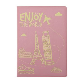 Eiffel Tower Airplane Passport Holder for Organized Travel 1 pc