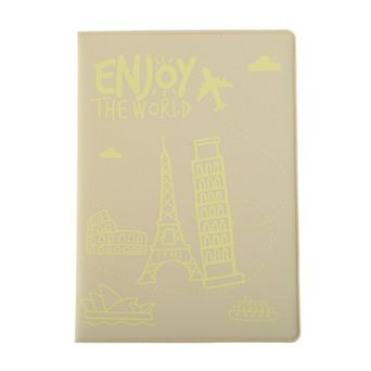 Eiffel Tower Airplane Passport Holder for Organized Travel 1 pc