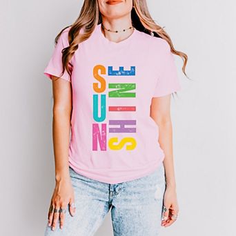 Sunshine Colorful Tall - Women's Short Sleeve Graphic T-Shirt