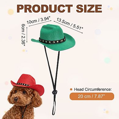 Chin Strap Adjustable Cosplay Cap Intended for Dogs and Cats Costume 1Pc